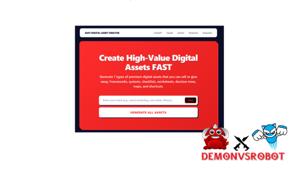 Easy Digital Asset Creator