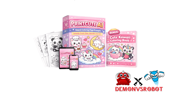 PrintCute AI Review 2026: AI Coloring Prompts 18 PrintCute AI