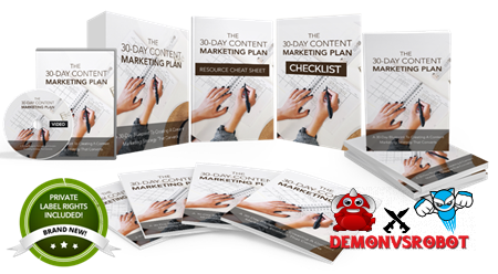 30 Days Content Marketing Plan OTOs