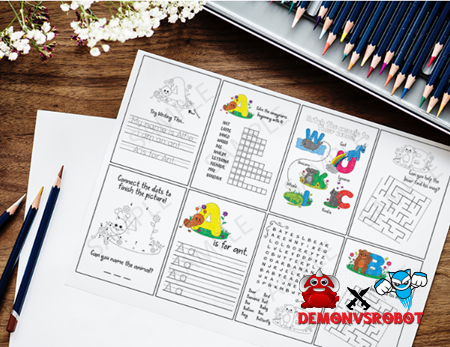 Alphabet Activity Kit OTOs