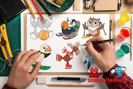 DFY Arctic Animals Coloring Pack OTOs