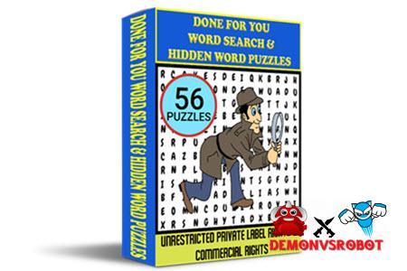 DFY Word Search Hidden Word Puzzles Bundle OTOs
