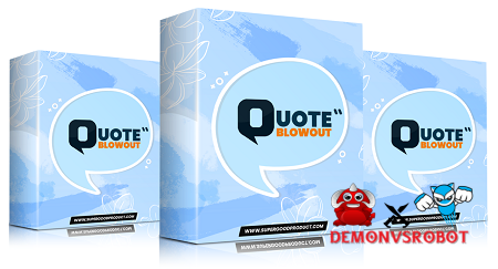 Quote Blowout PLR
