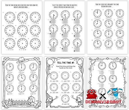Time Worksheets Generator