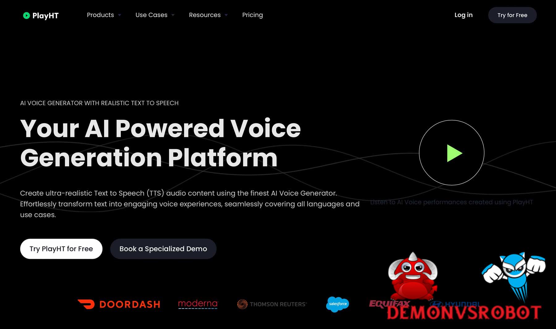 Play.HT Review - Unlimited AI Voice Over Tools