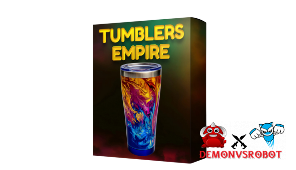 Tumblers Empire Review + OTOs: video course that shows you how to create tumbler wraps to resell on Etsy as digital files.