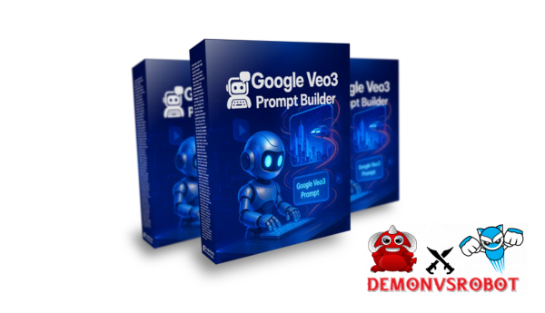 Google Veo3 Prompt Builder Review + OTOs: 160+ customizable templates for AI videos with Google Veo3.