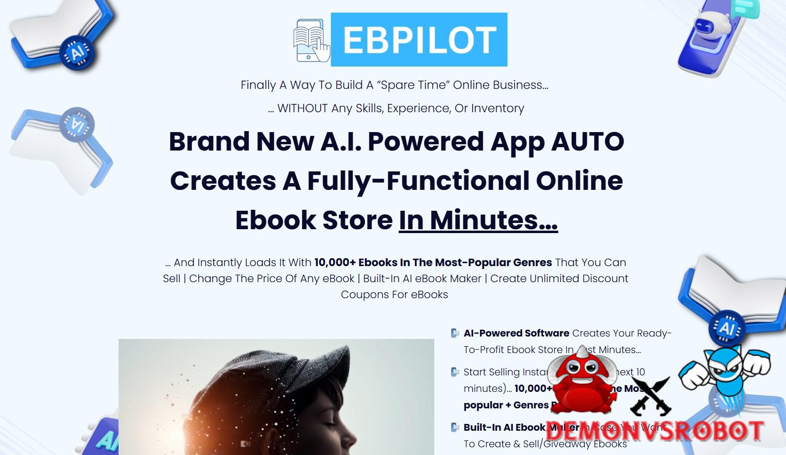 EBPilot Review + OTOs: The Ultimate AI-Powered eBook Business Builder